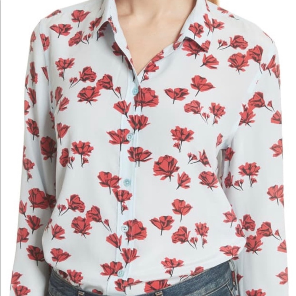 Equipment - Leema-  button down blouse
